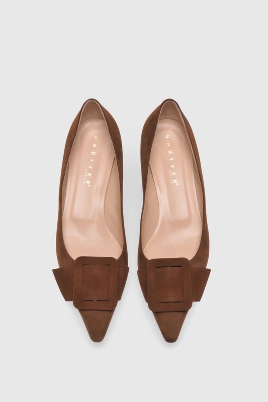 Pump 5791 Camoscio Cognac