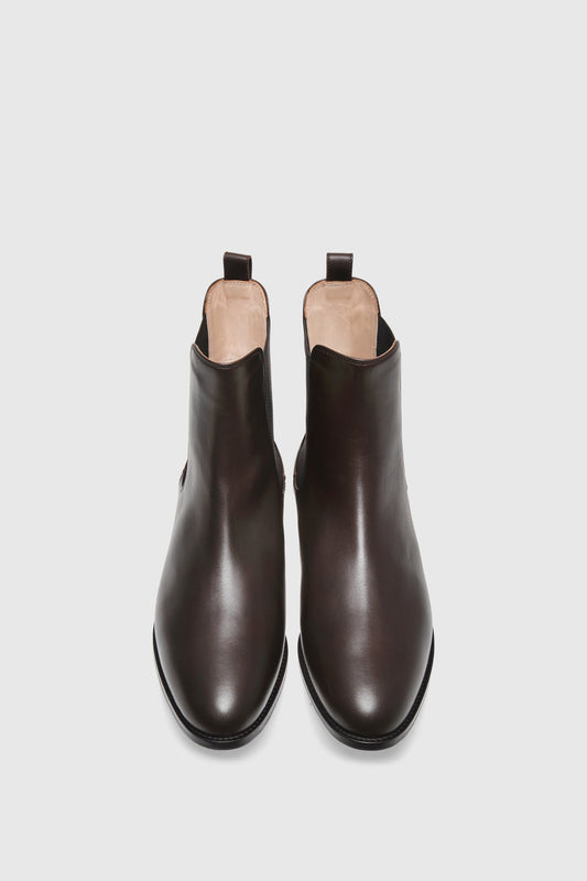 Stiefelette 999 Vitello Chocolate