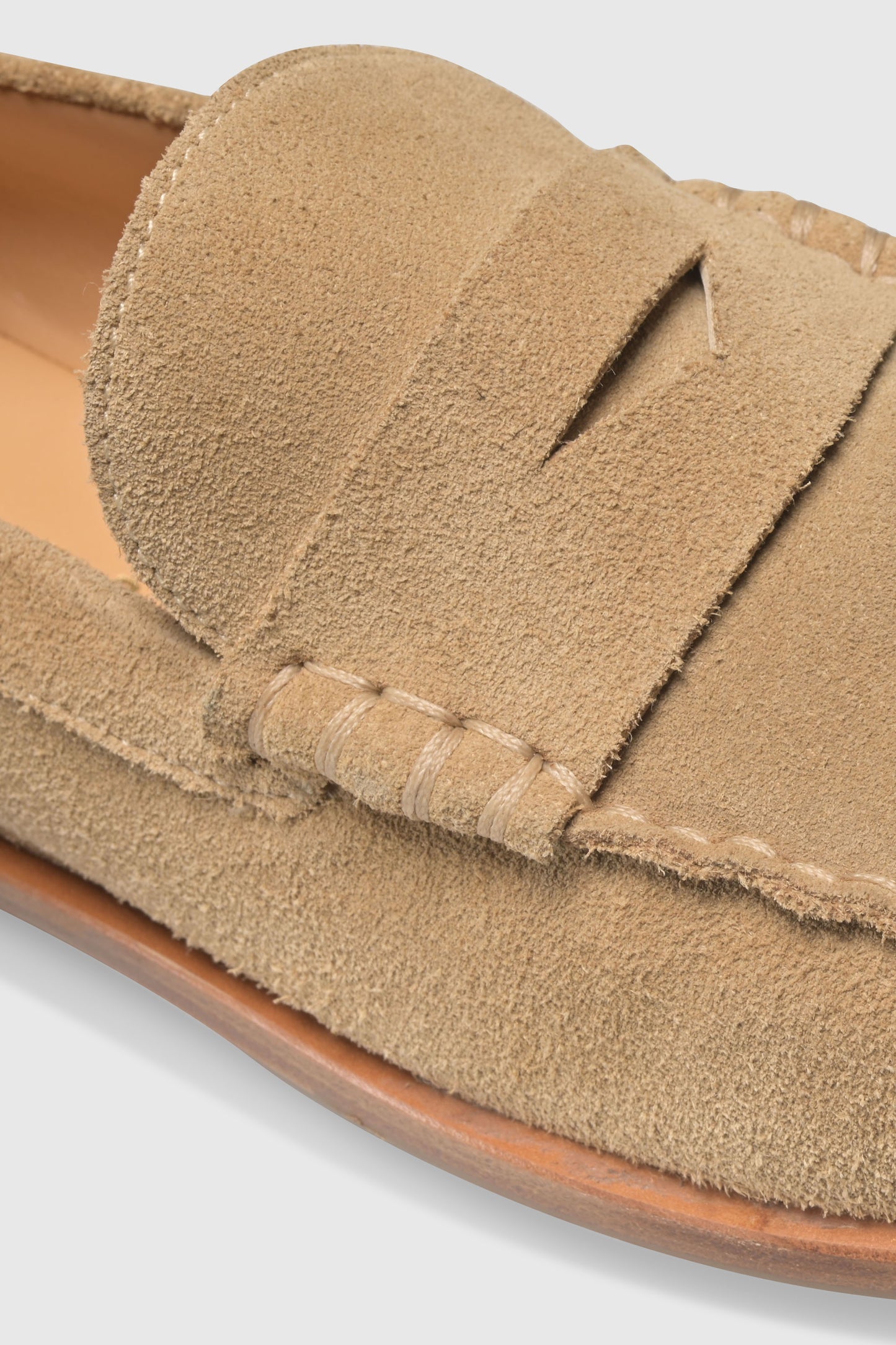 Loafer 9538 Velour Light Beige