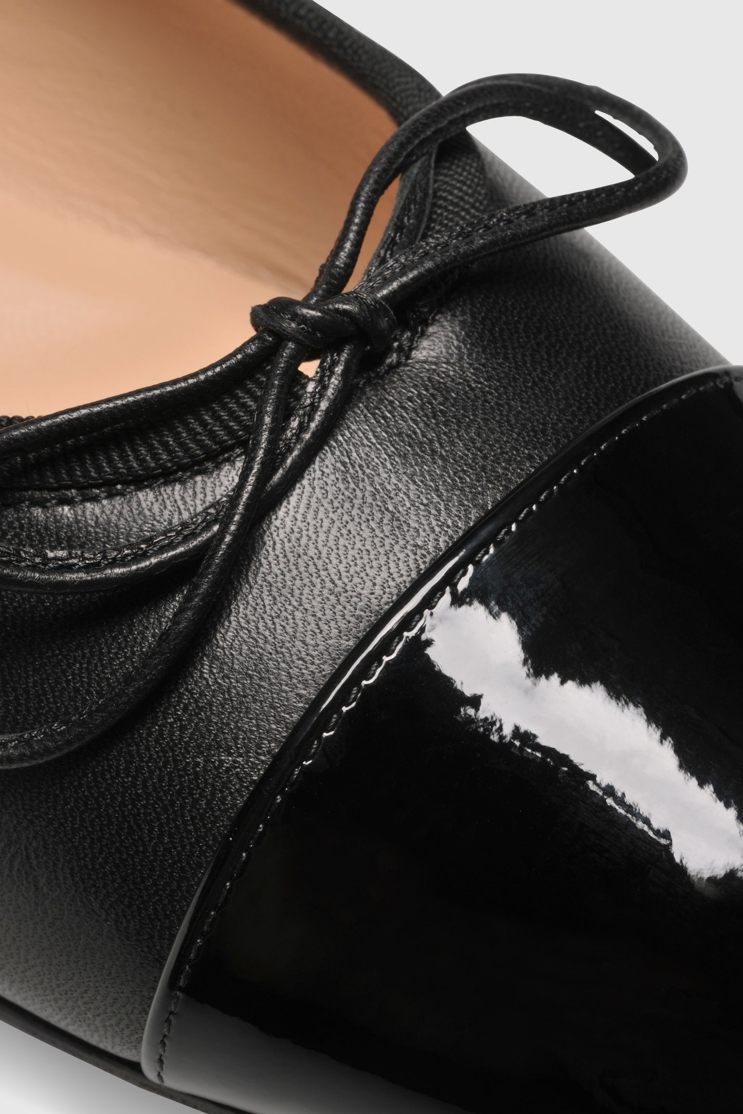Ballerina 963 Nappa Vernice Black