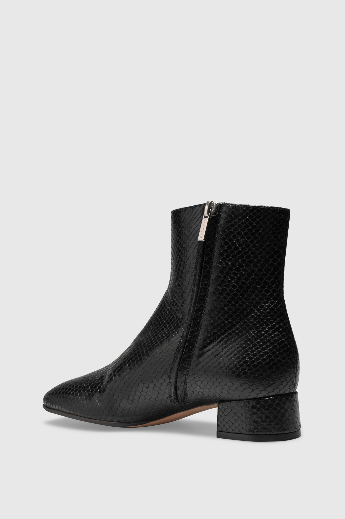 Ankle boots 9356 Pitone Stampato Black