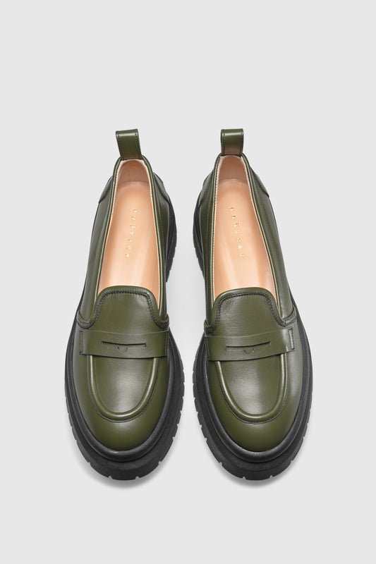 Loafers 9461 Vitello Racing Green