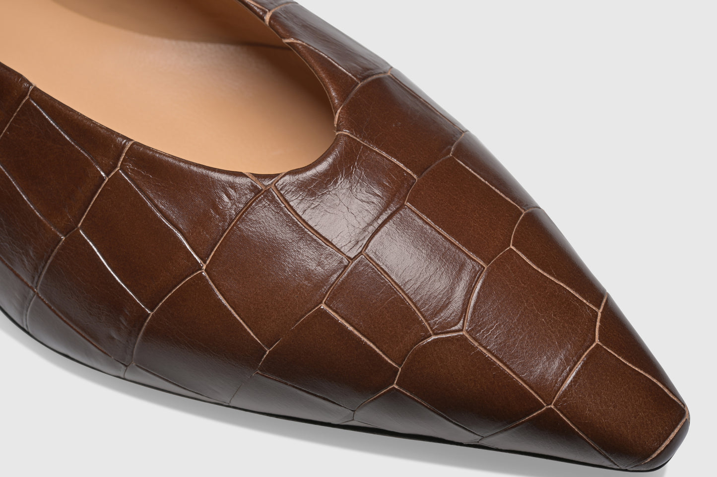 Ballerina 9342 Cocco Stampato Chocolate