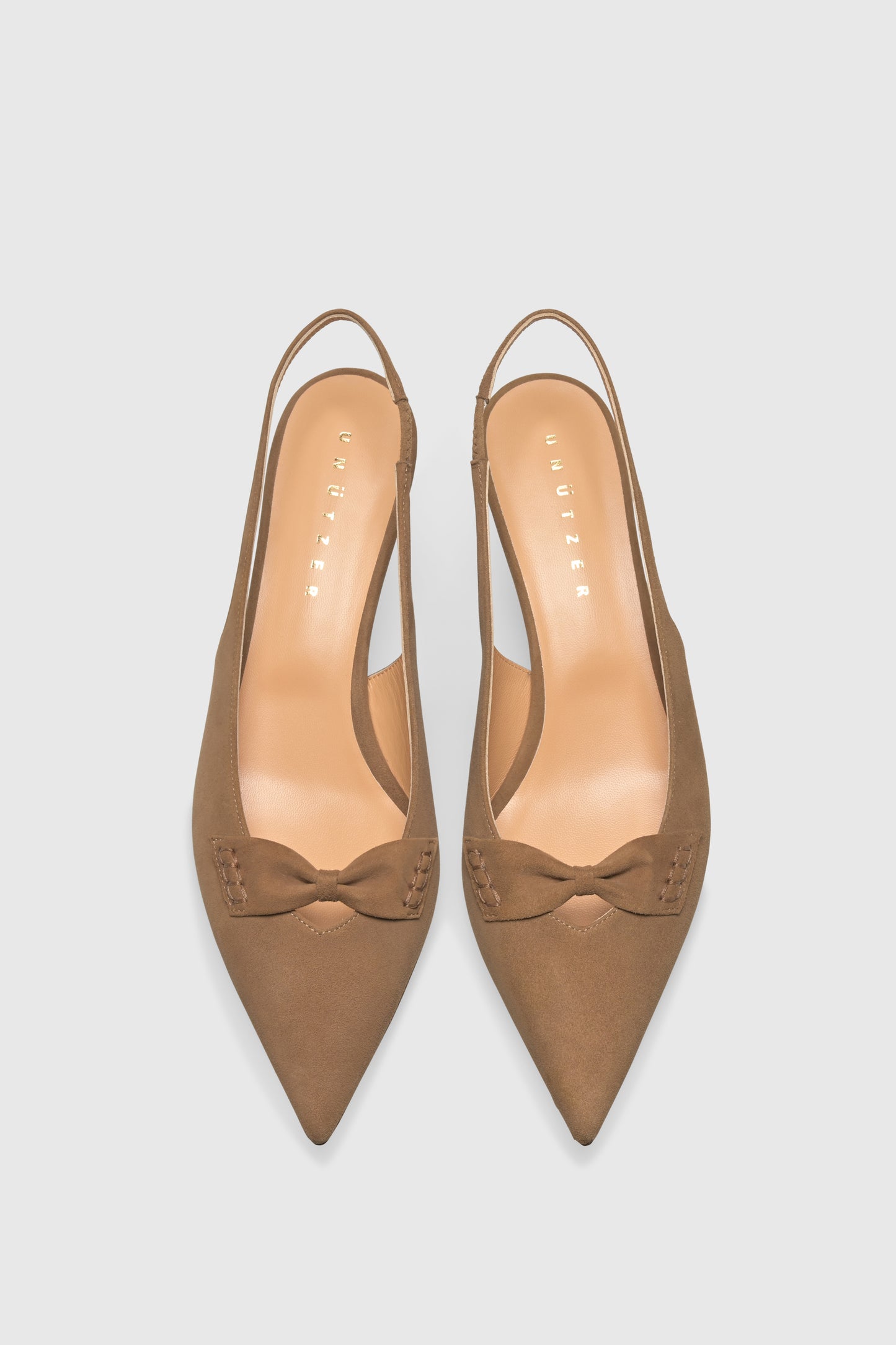Slingback 9570 Camoscio Taupe