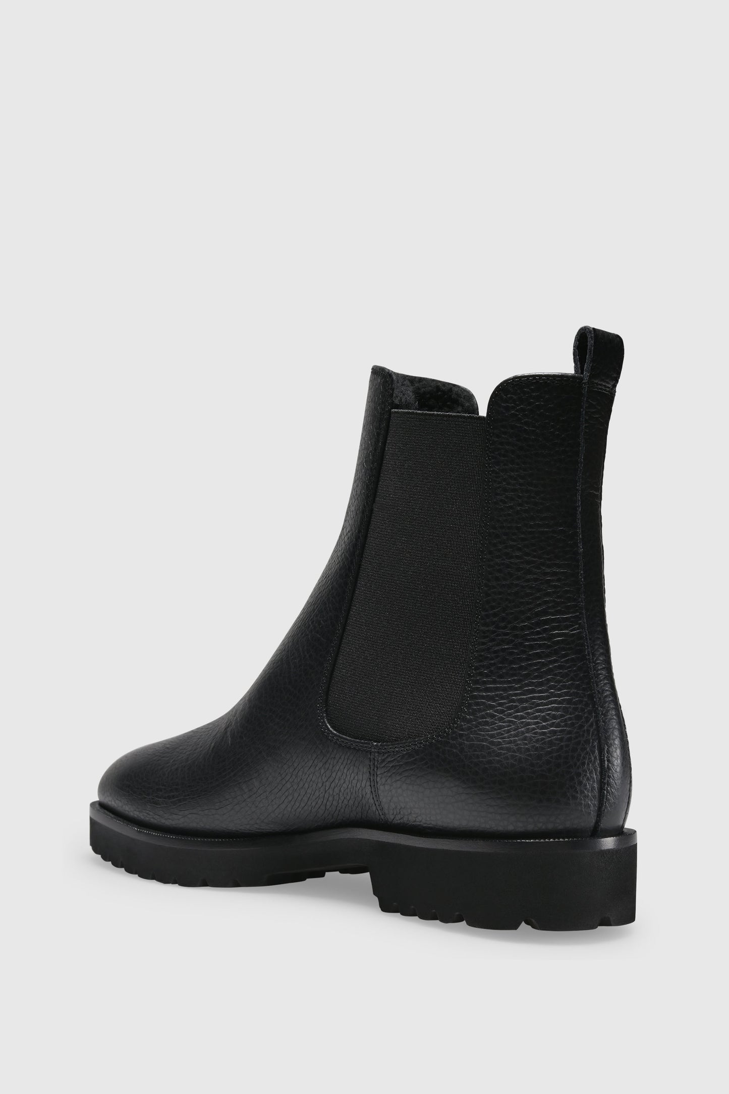 Ankle boots 7429 Eureka Black Shearling Black