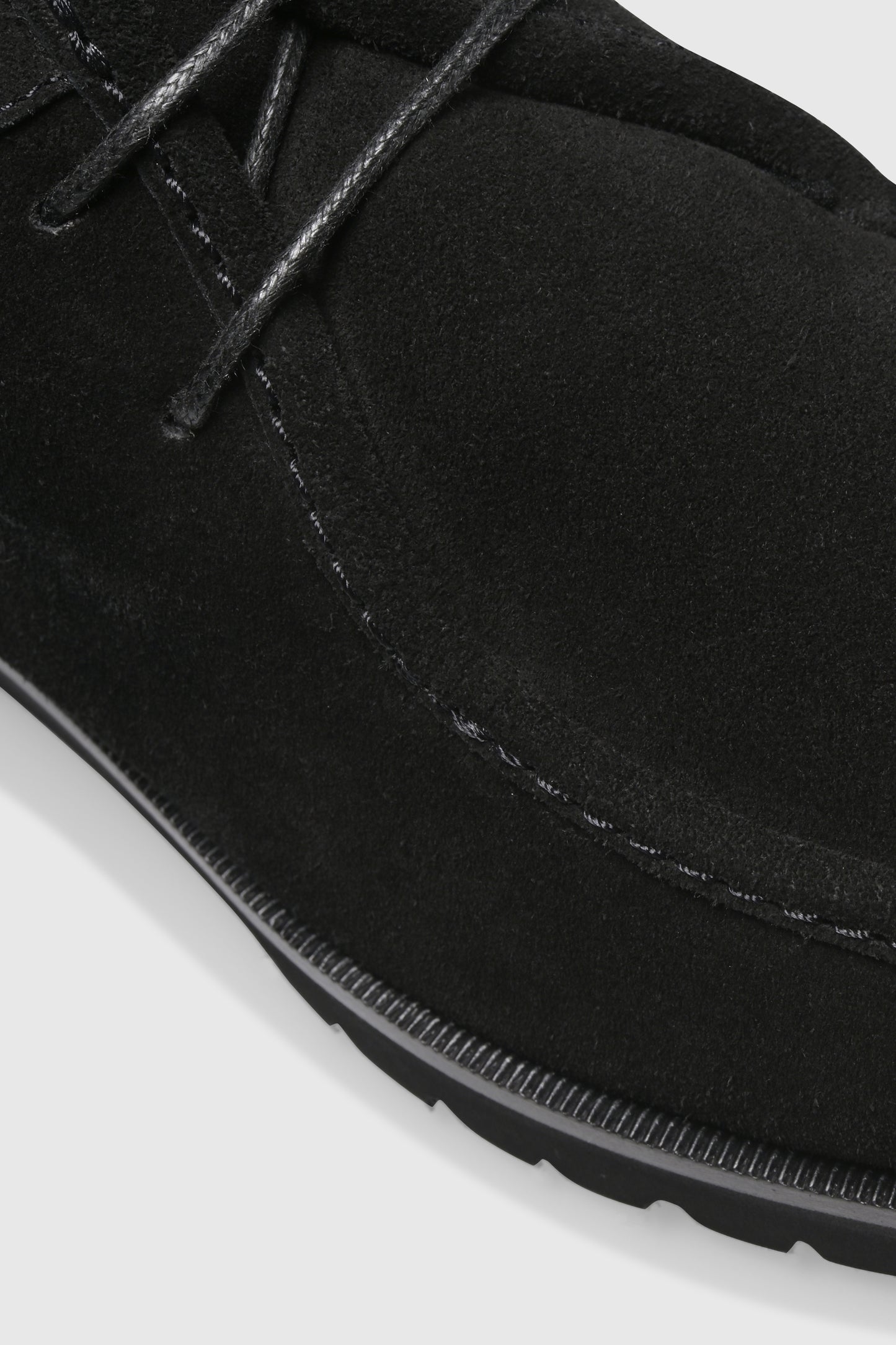 Stiefelette 9555 Velour Black Shearling Black