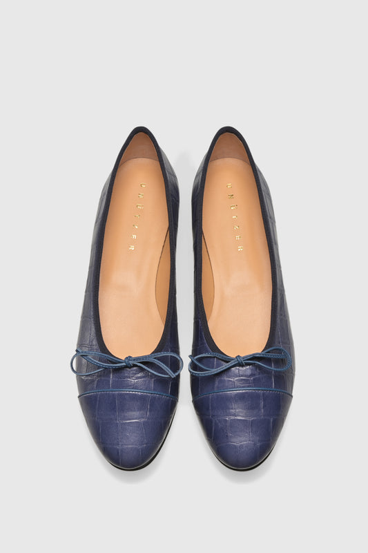 Ballerina 963 Embossed Leather