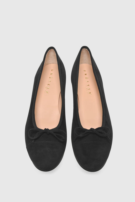 Ballerina 963 Camoscio Black