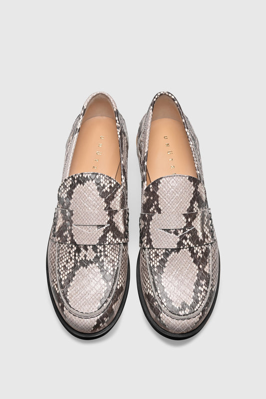 Loafer 9250 Pitone Stampato Roccia