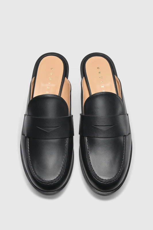 Loafer Mule 9408 Vitello Black