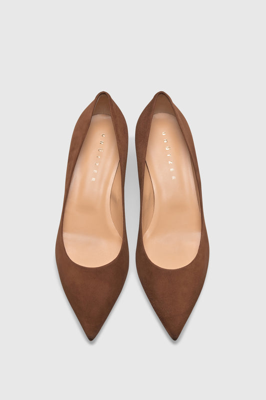 Pump 7727 Camoscio Cognac