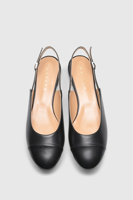 Slingback 9502 Nappa Black