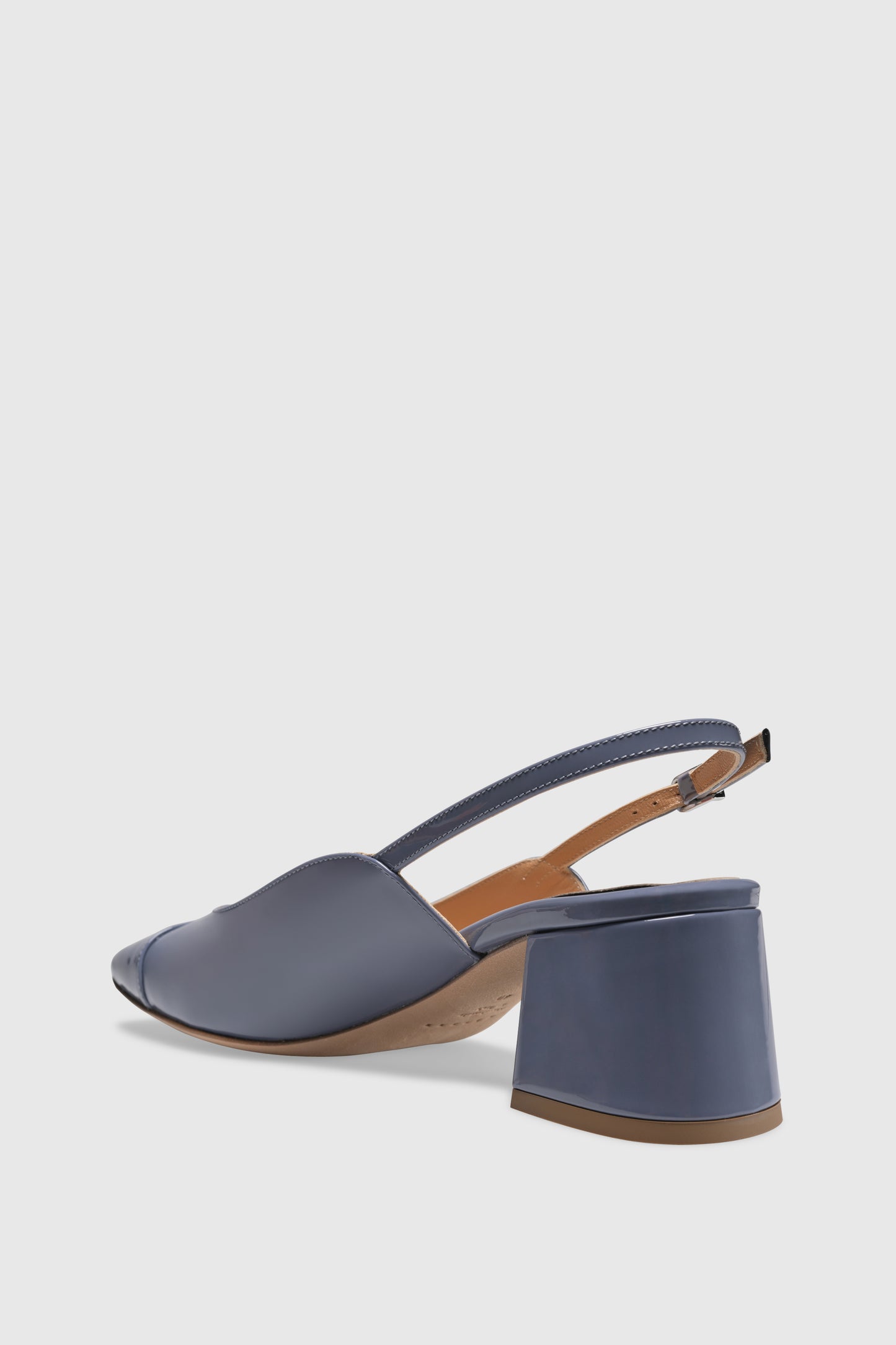 Slingback 9503 Vernice Light Blue