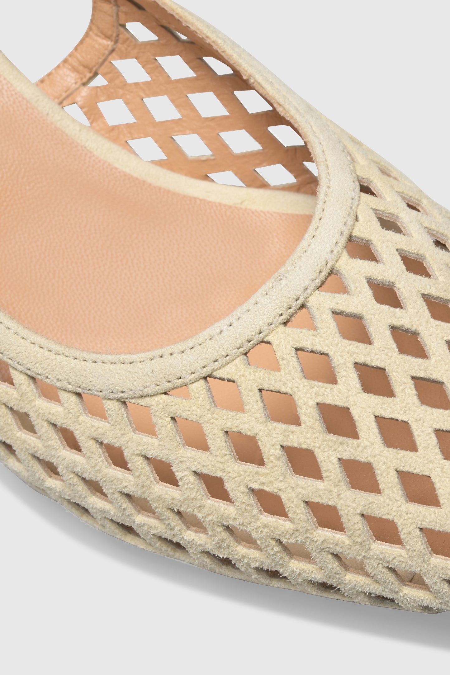Slingback 9515 Camoscio Lime