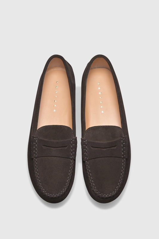 Loafer 1490 Velour Chocolate