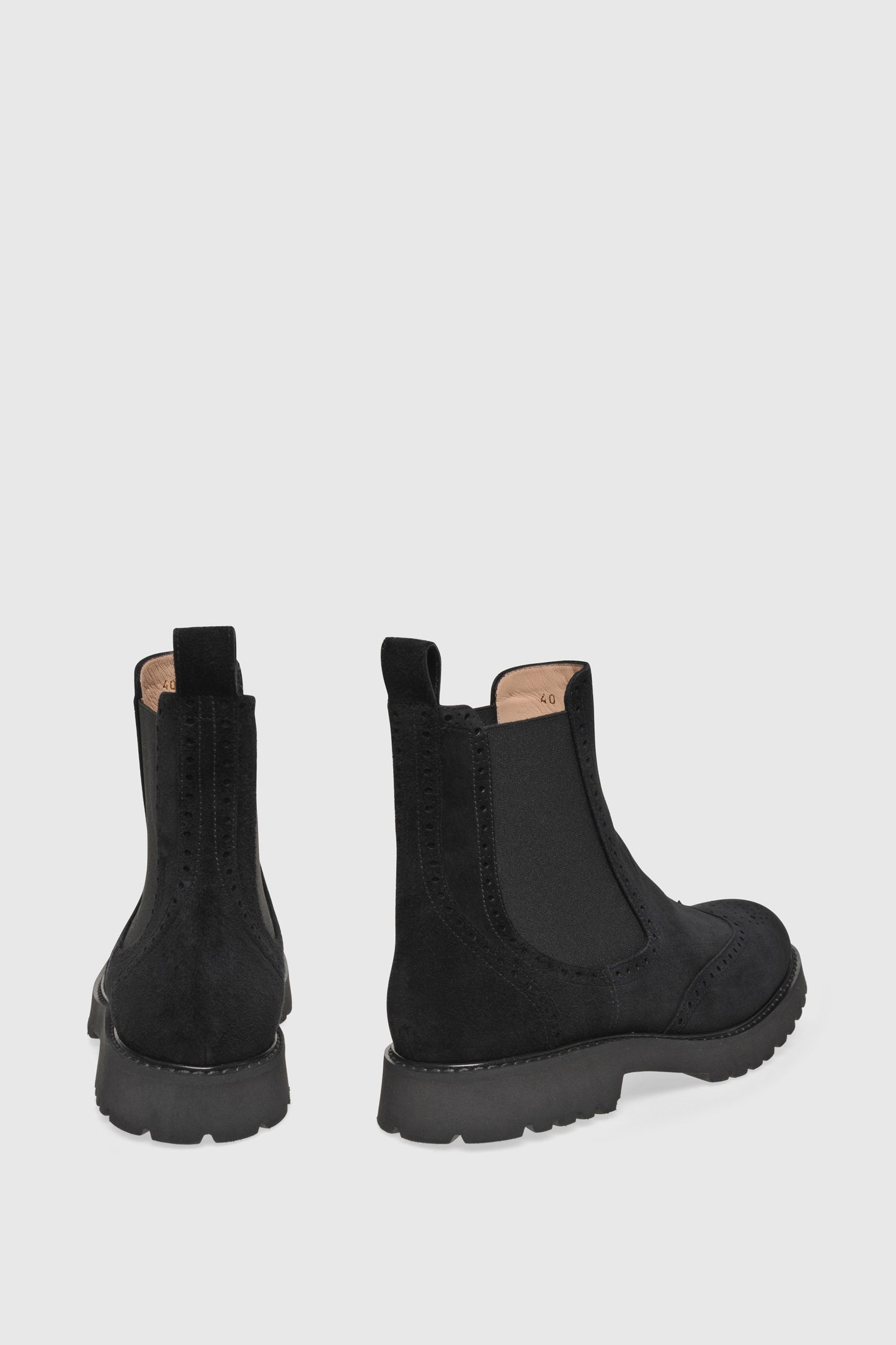 Ankle boots 9088 Camoscio Black