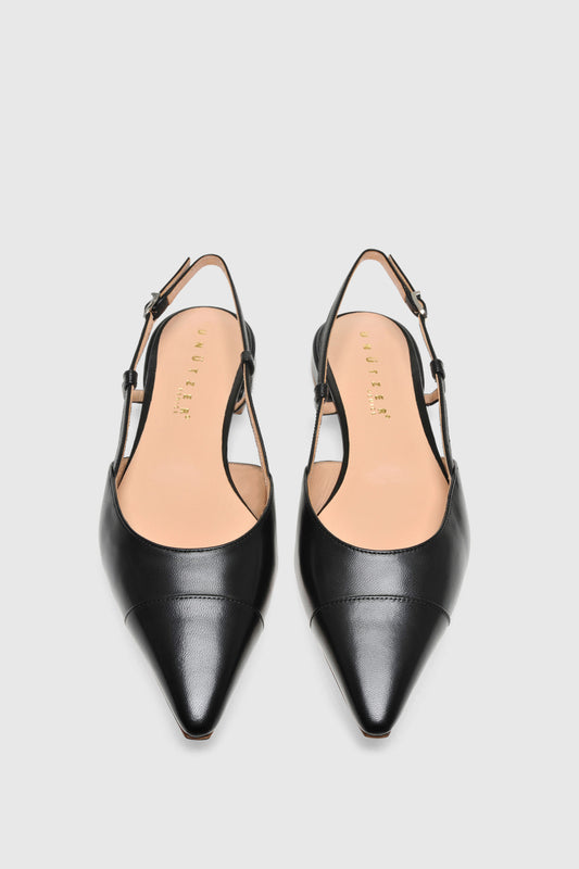 Slingback 8667 Nappa Black