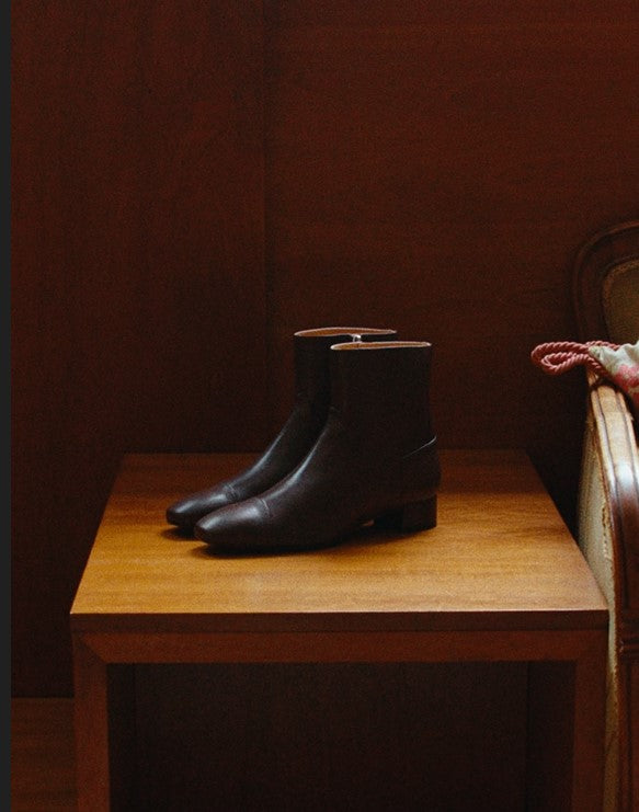 Leather Shoe Styles with Toe Cap