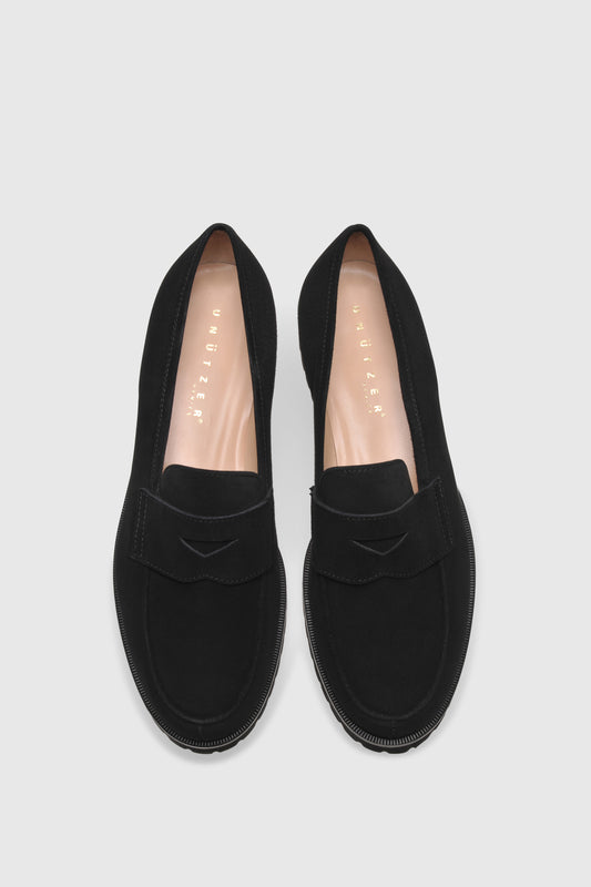 Loafer 1336 Velour Black