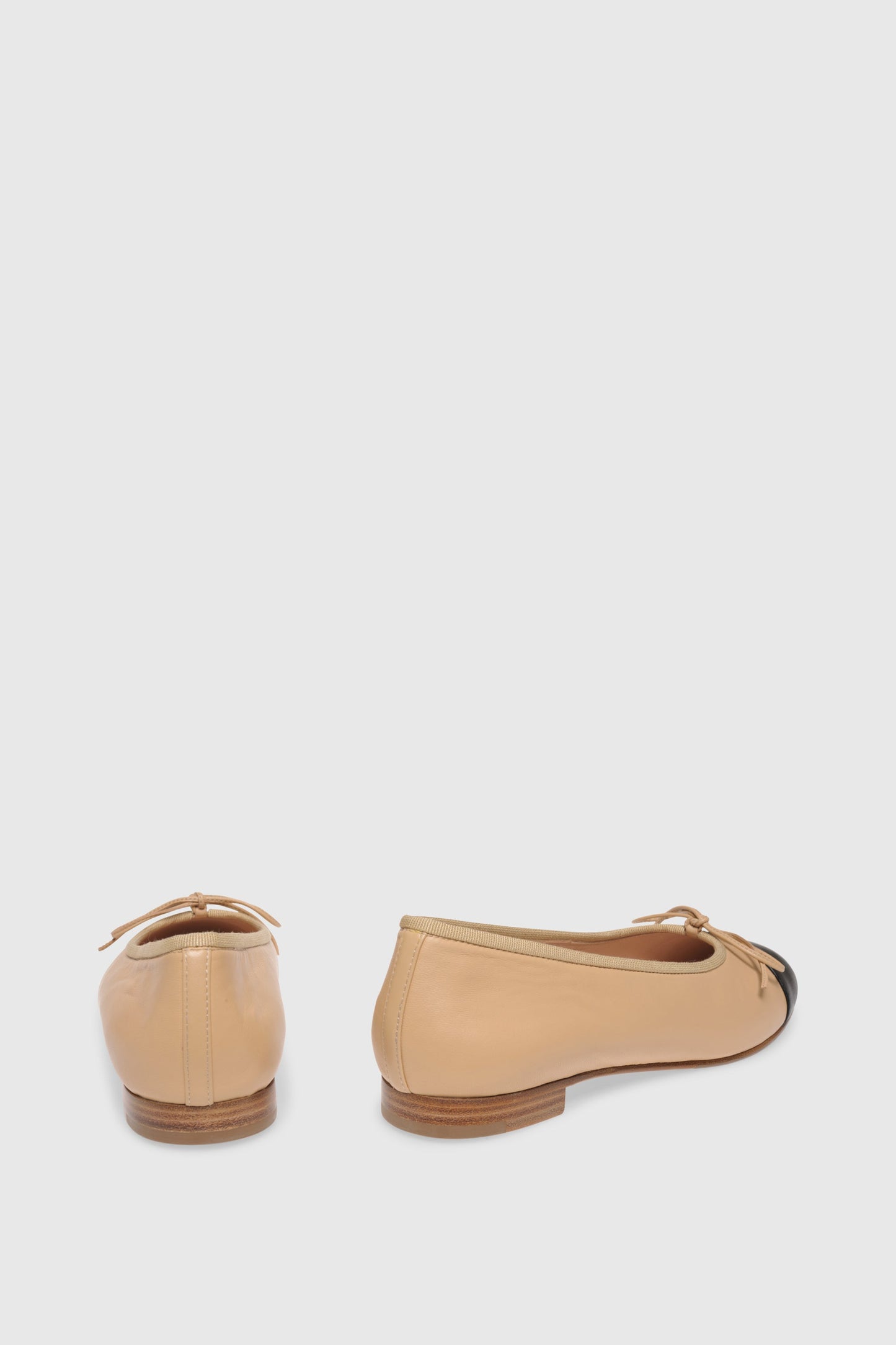 Ballerina 963 Nappa Beige Black