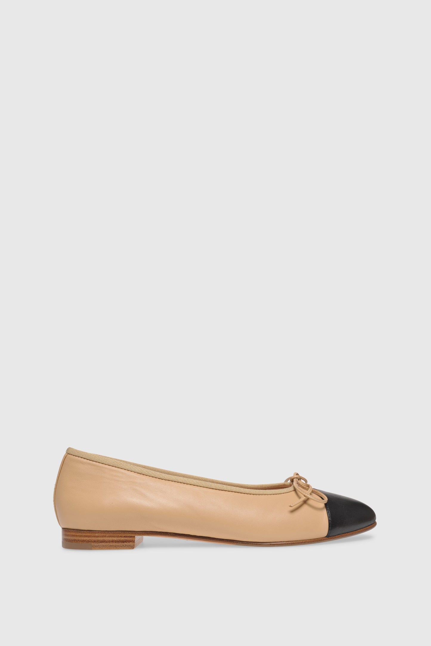 Ballerina 963 Nappa Beige Black