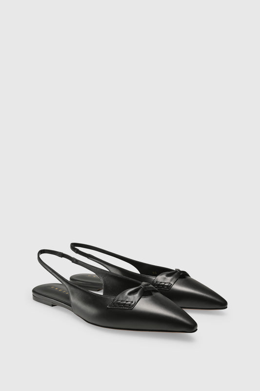 Slingback 9571 Nappa Black