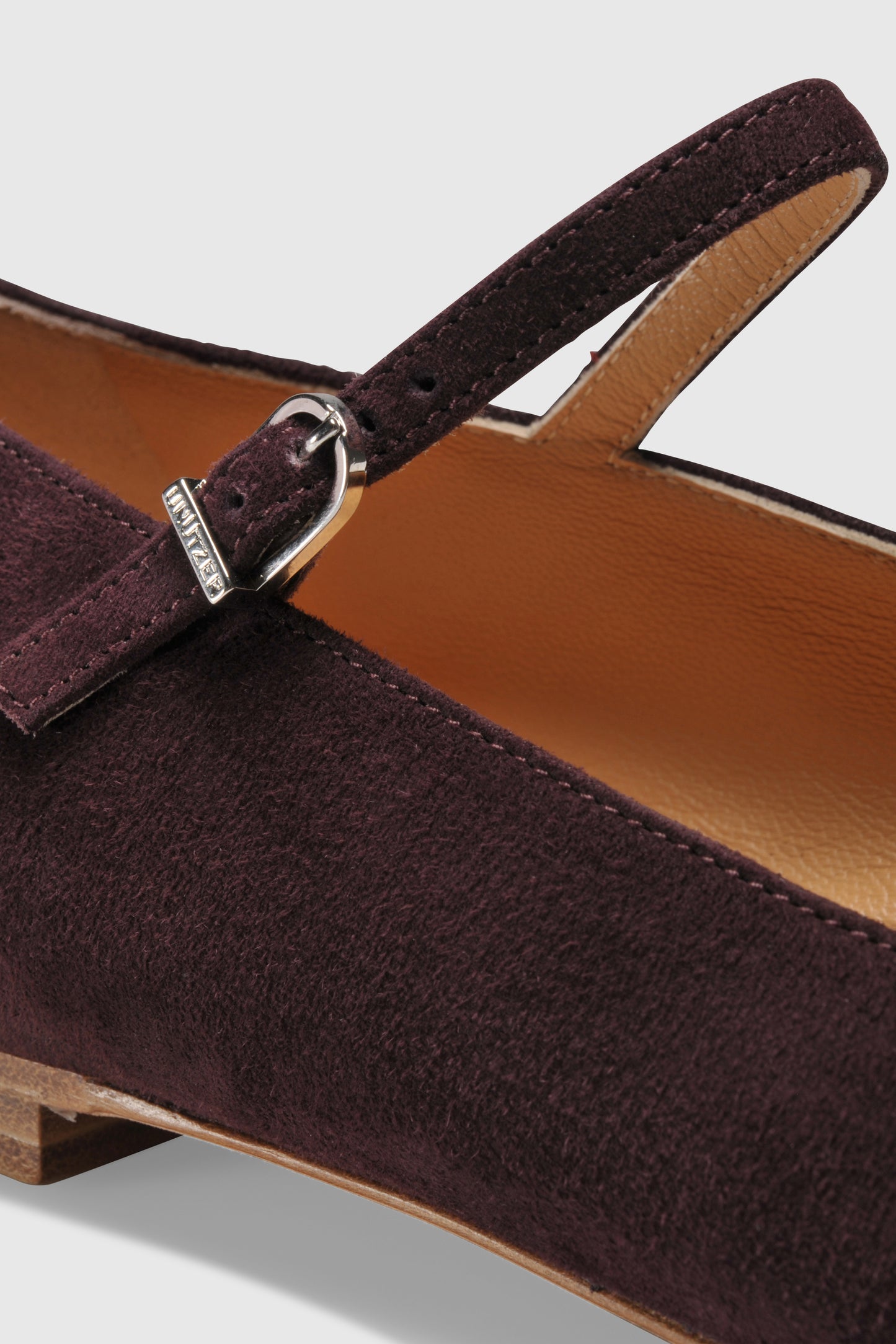 Ballerina 9340 Camoscio Plum