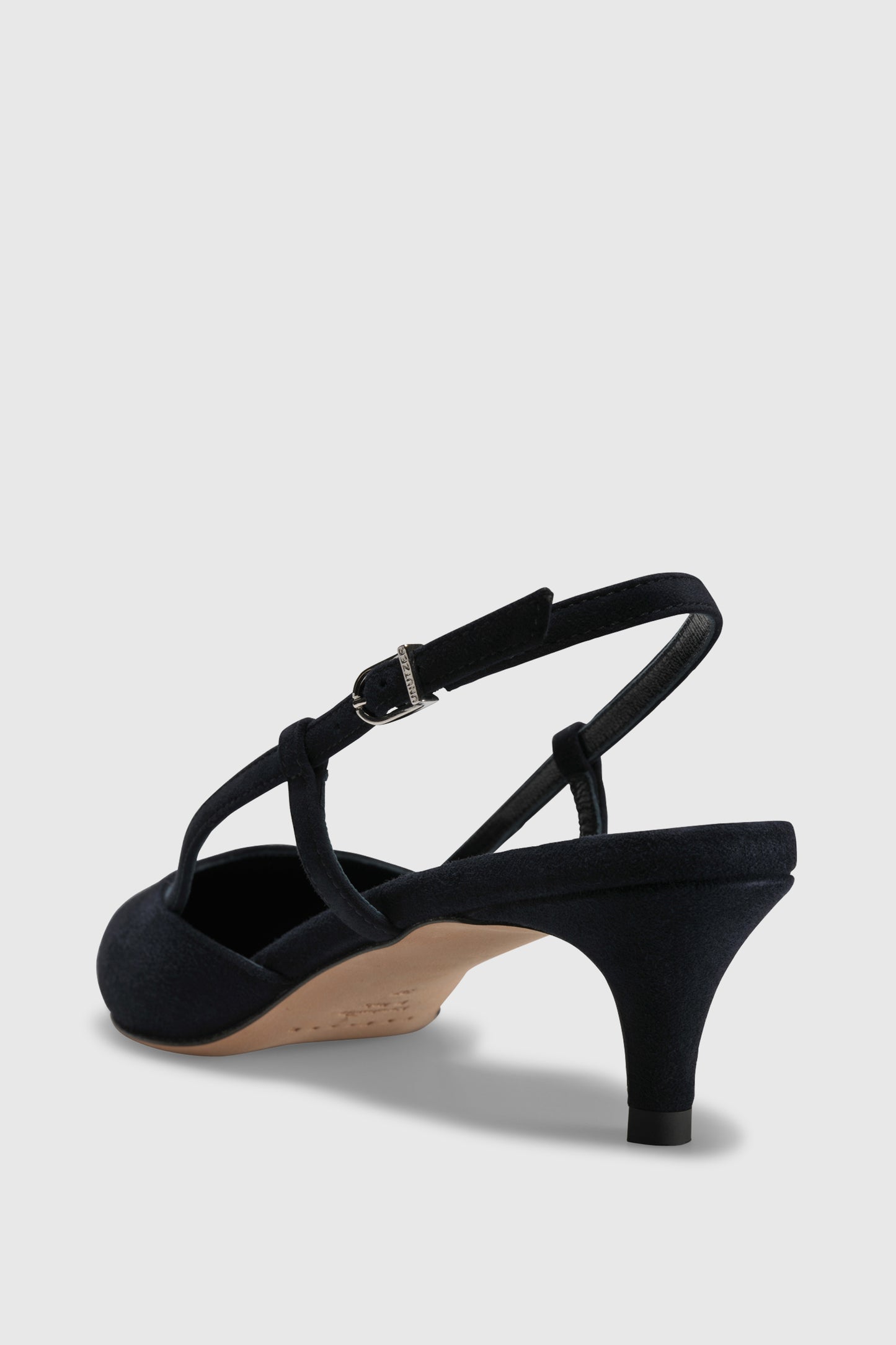 Slingback 9317 Camoscio Navy