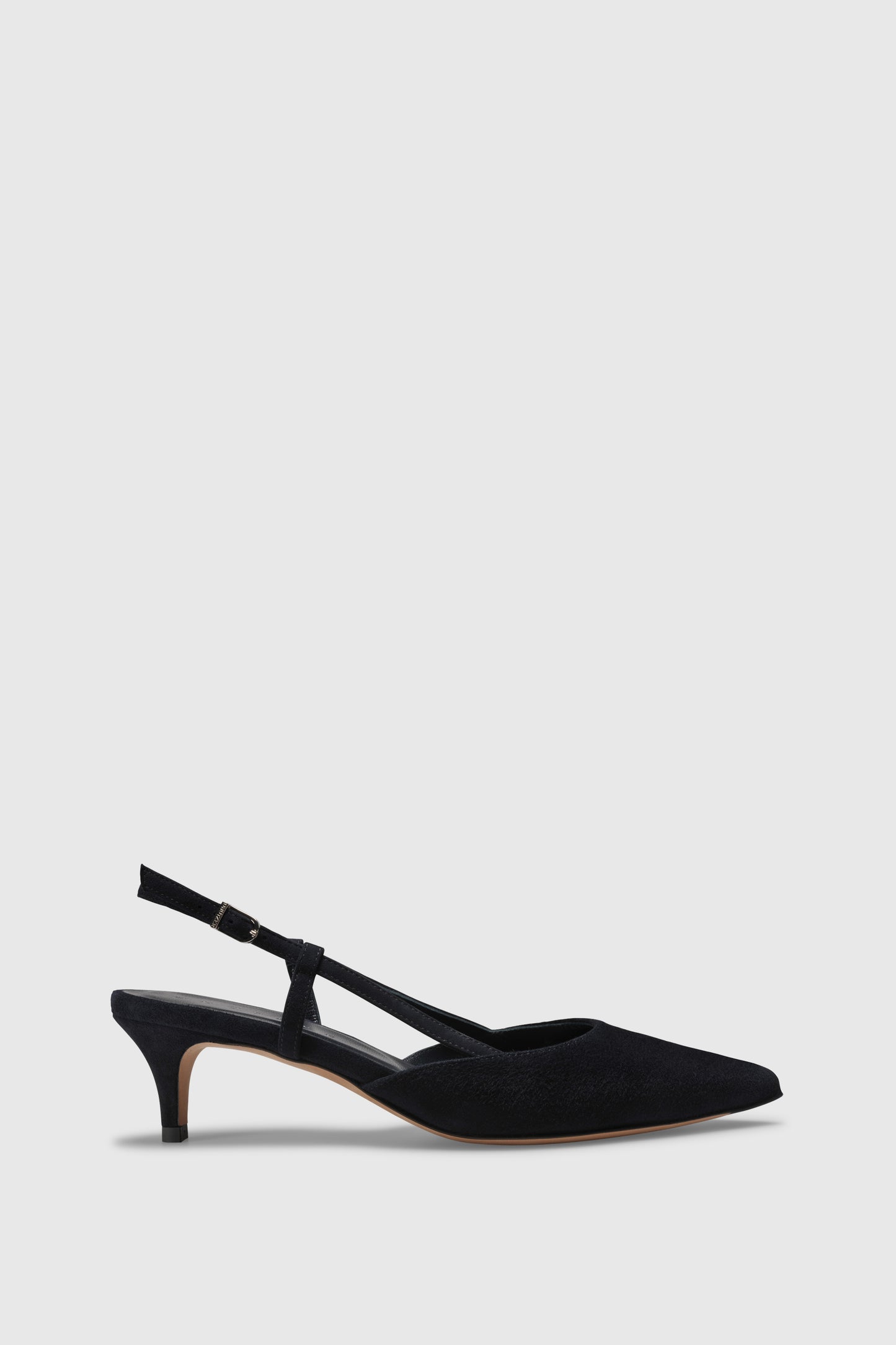 Slingback 9317 Camoscio Navy