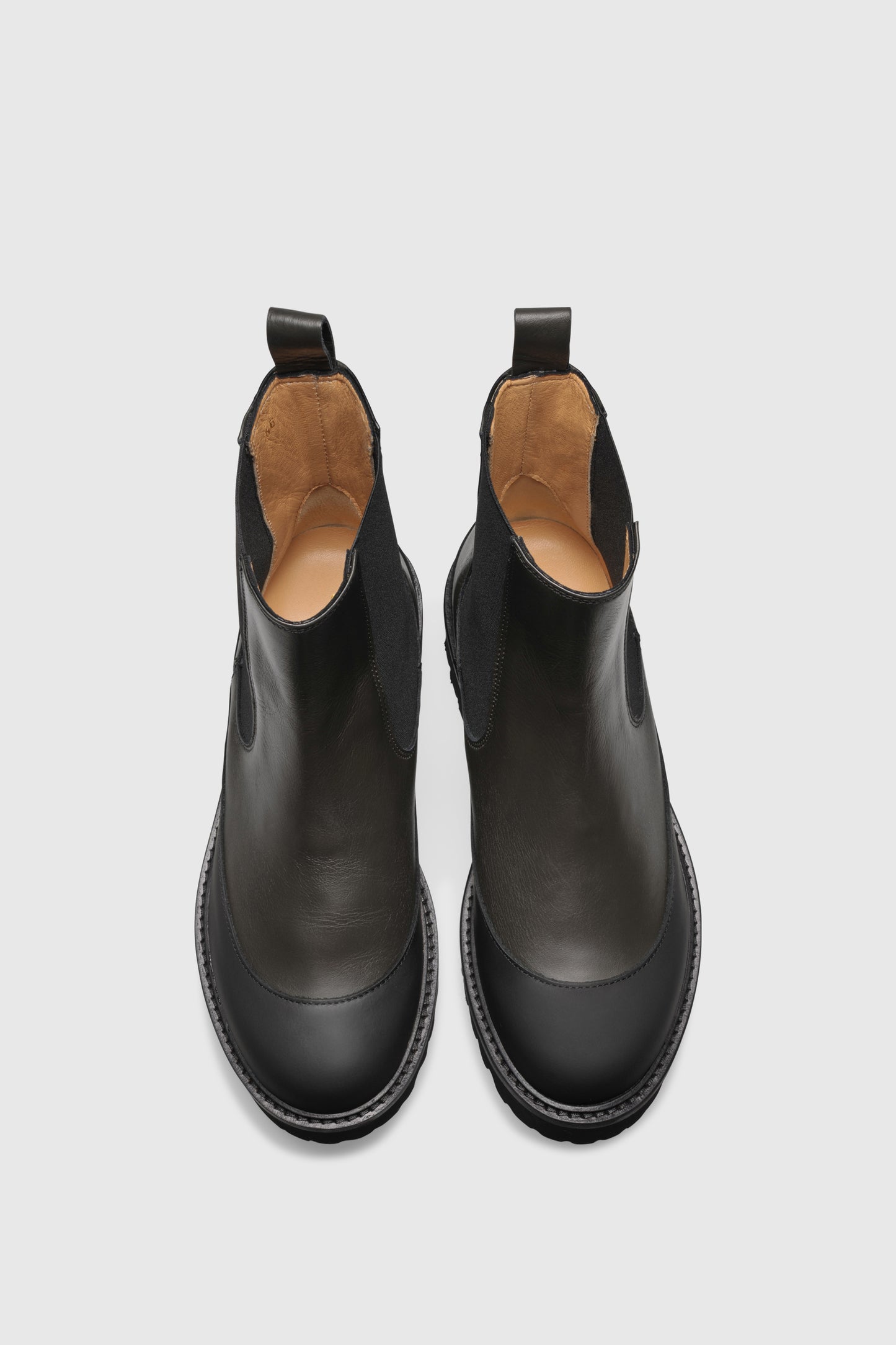 Ankle boots 8106 Vitello Khaki Black 