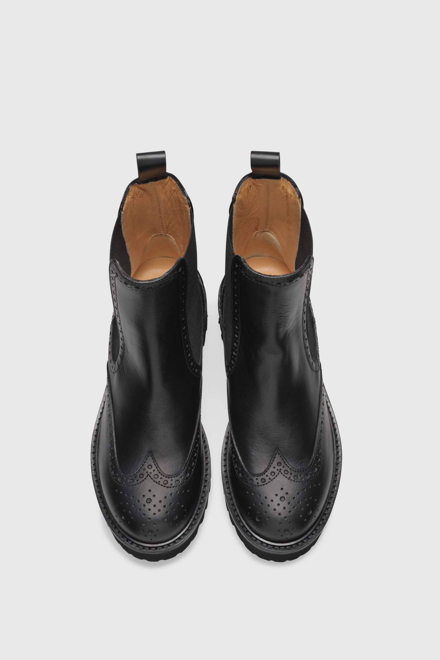 Ankle boots 8107 Vitello Black