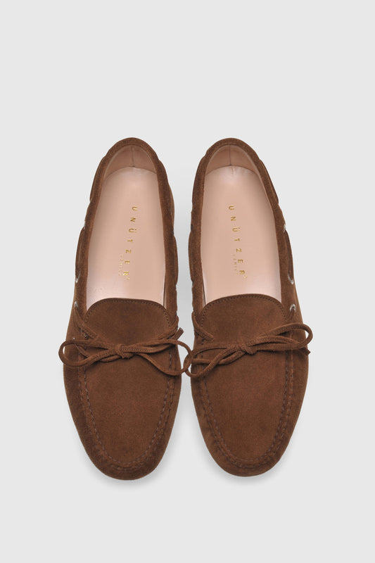 Loafer U102 Velour Brown
