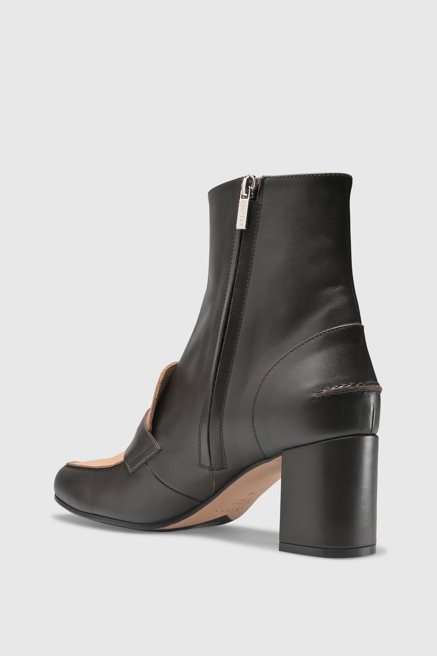 Ankle boots 9460 Vitello Chocolate Beige