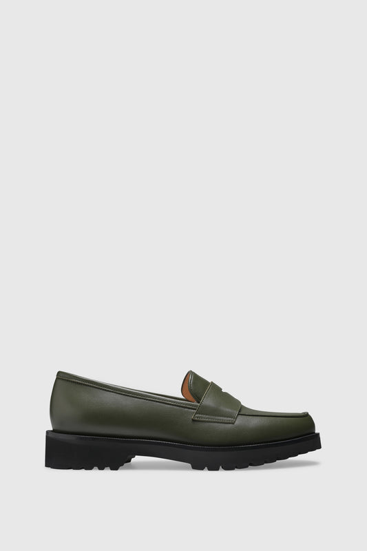 Loafers 1336 Vitello Racing Green