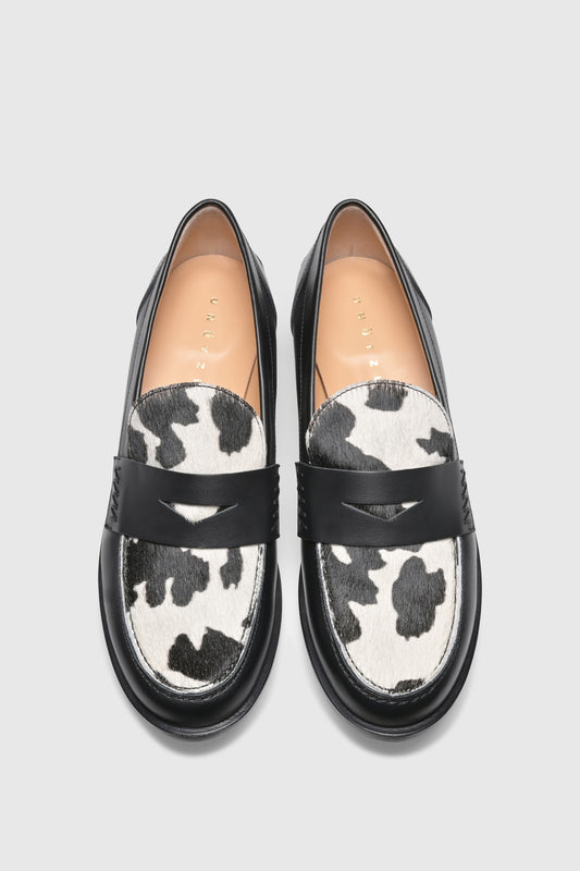 Loafer 9250 Vitello Pony Black Cow