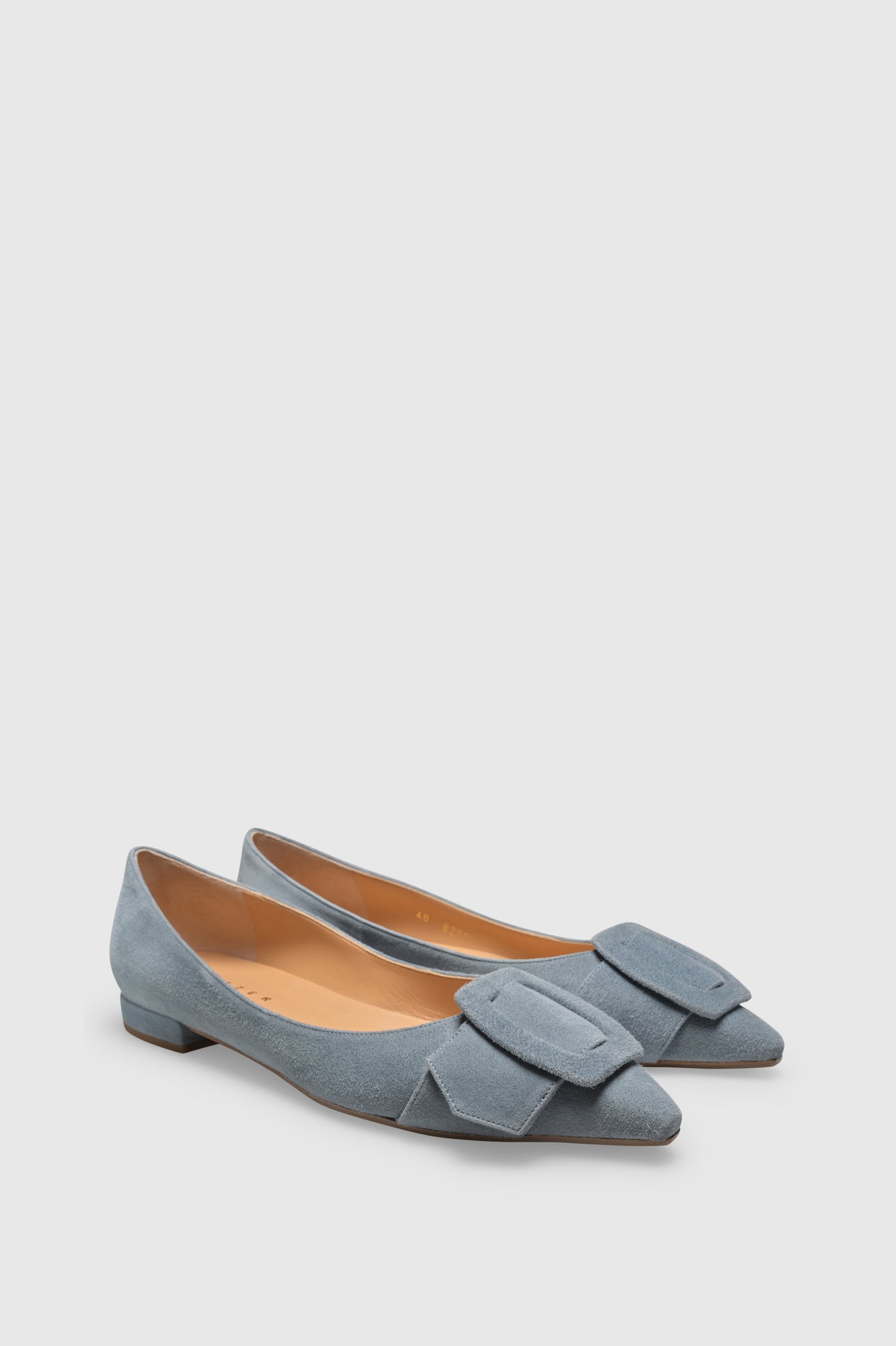 Ballerina 8212 Camoscio Light Blue