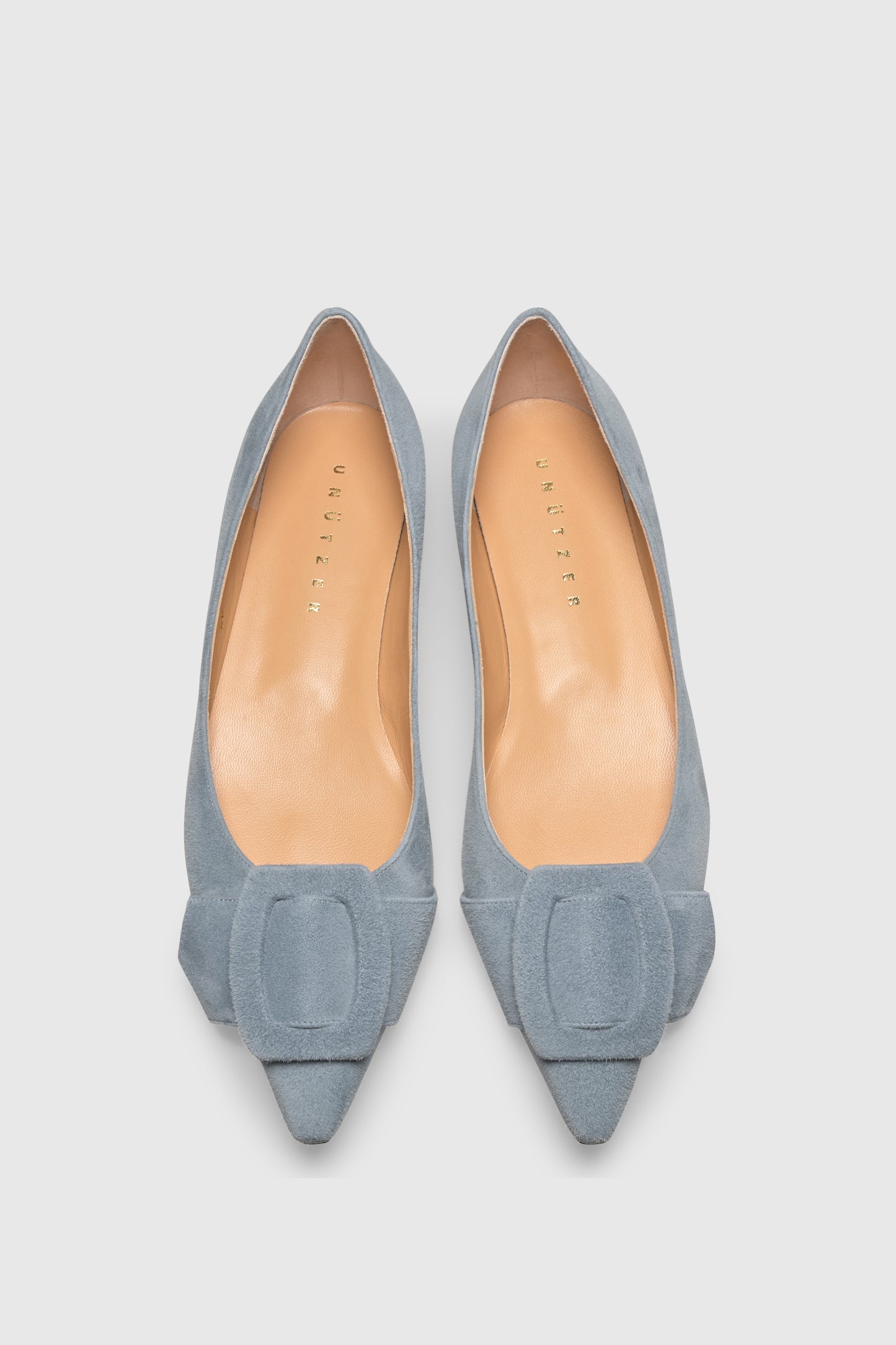 Ballerina 8212 Camoscio Light Blue