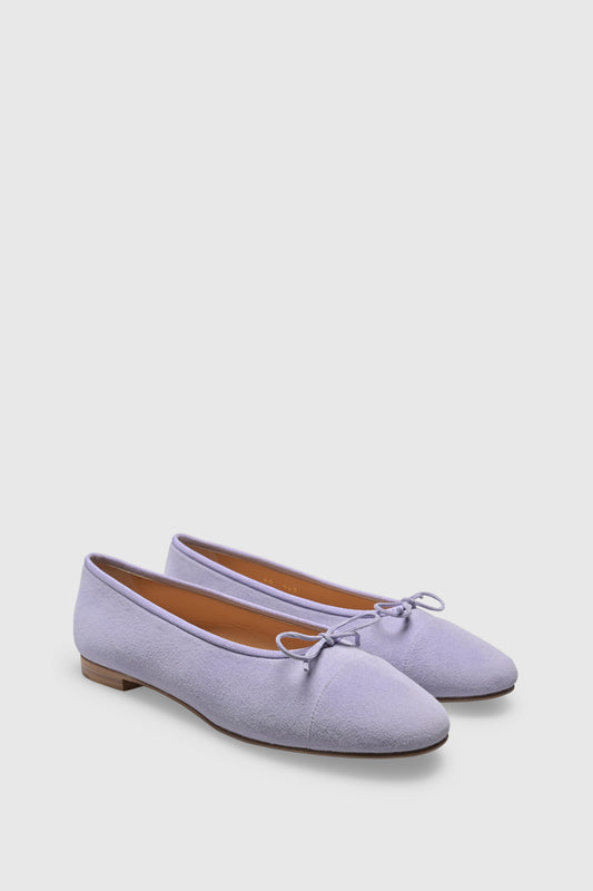 Ballerina 963 Camoscio Lavender