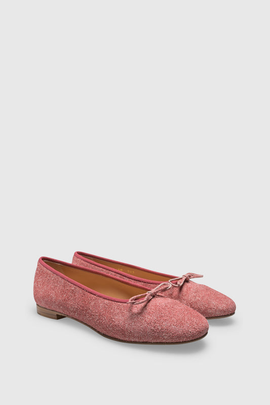 Ballerina 963 Fuzzy Velour Red