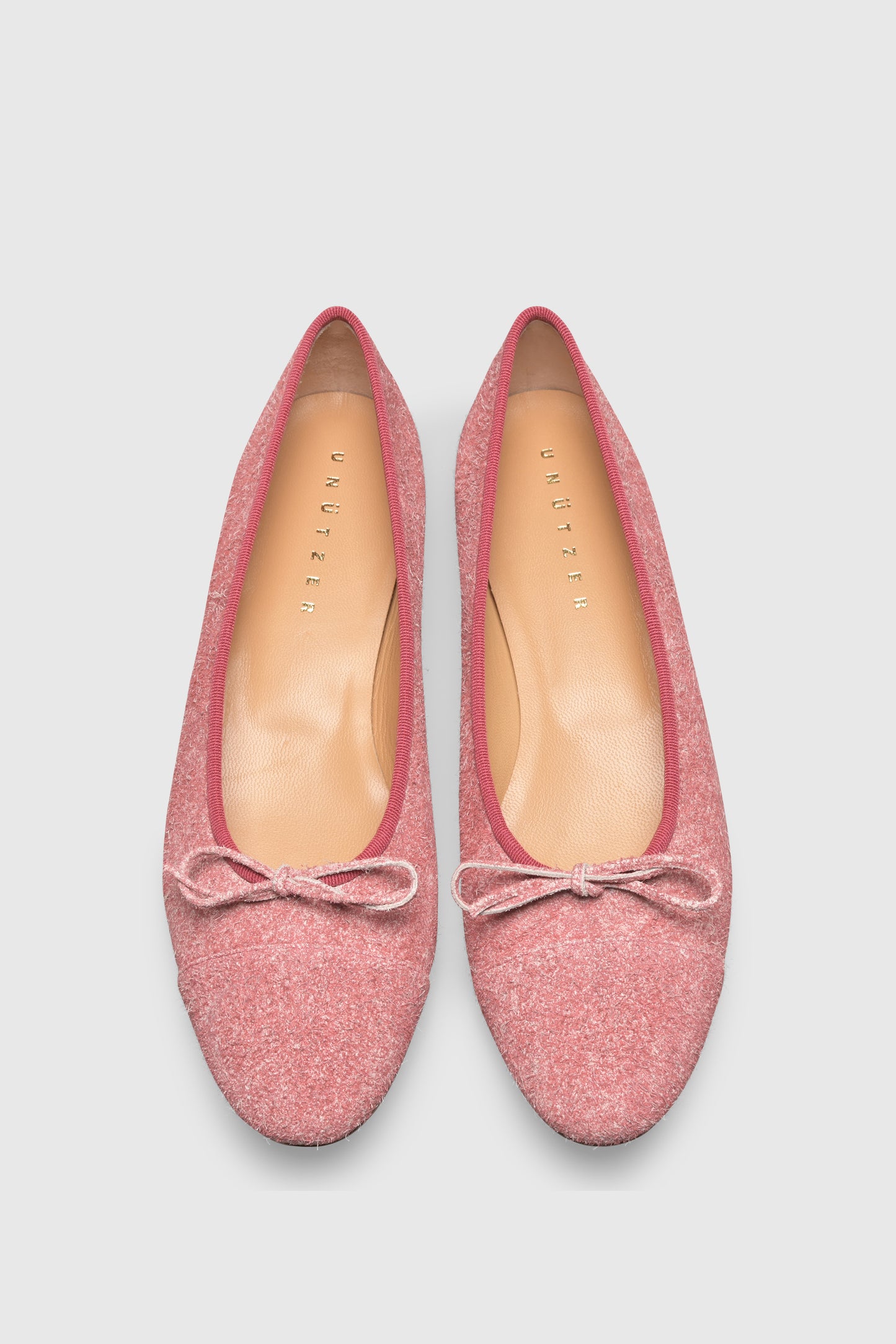 Ballerina 963 Fuzzy Velour Red