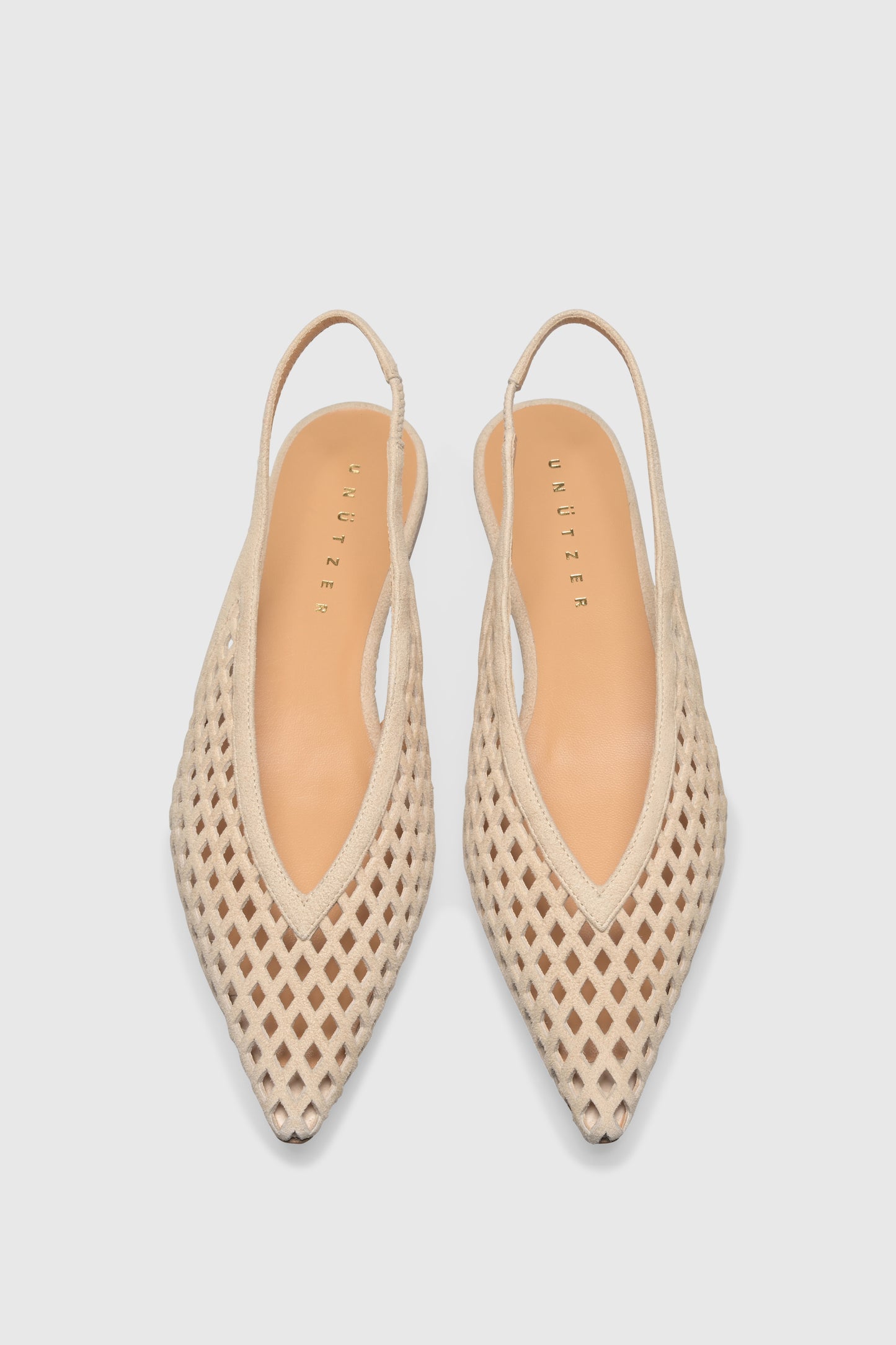 Slingback 9422 Camoscio Latte