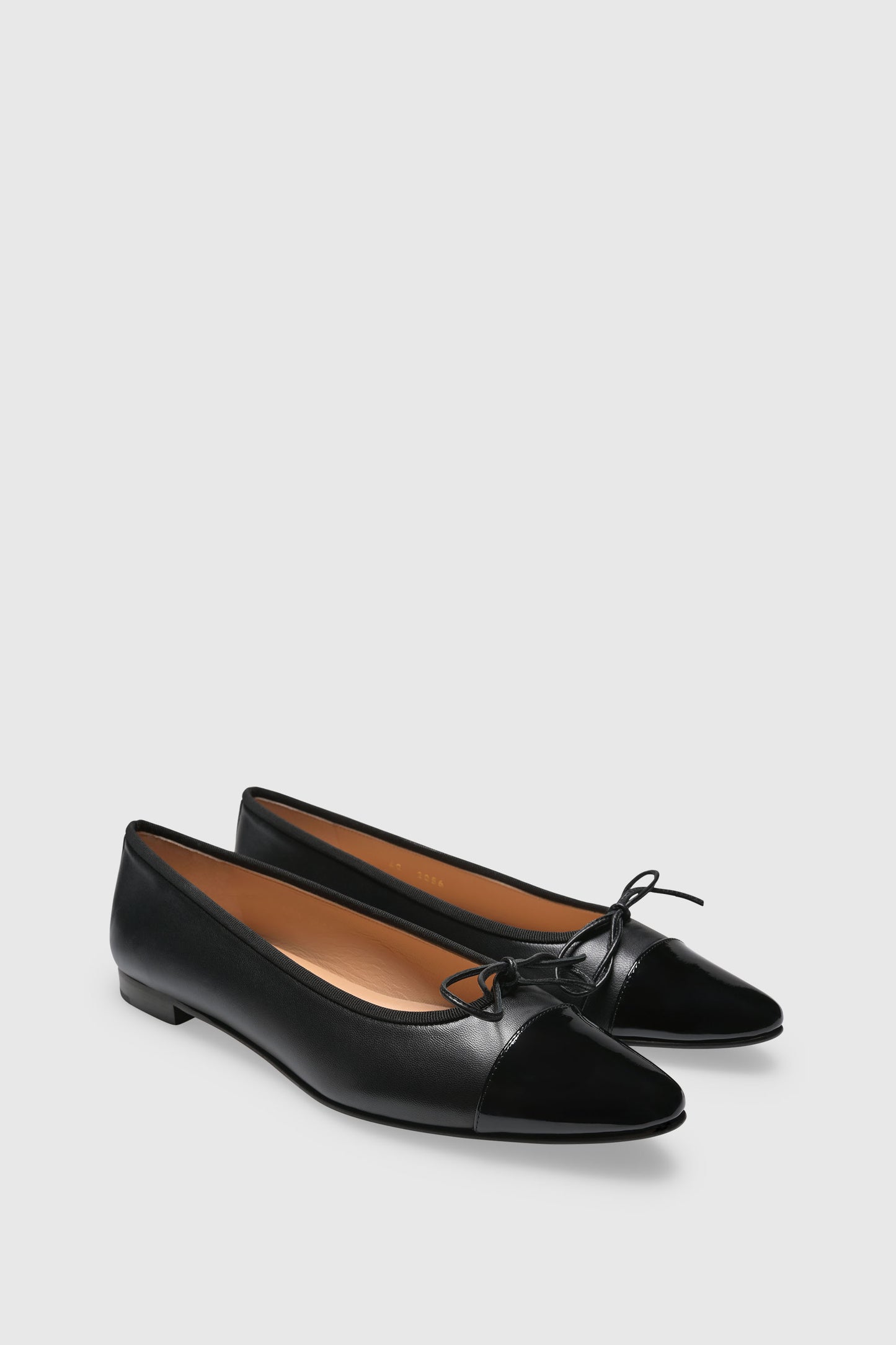 Ballerina 2056 Nappa Vernice Black