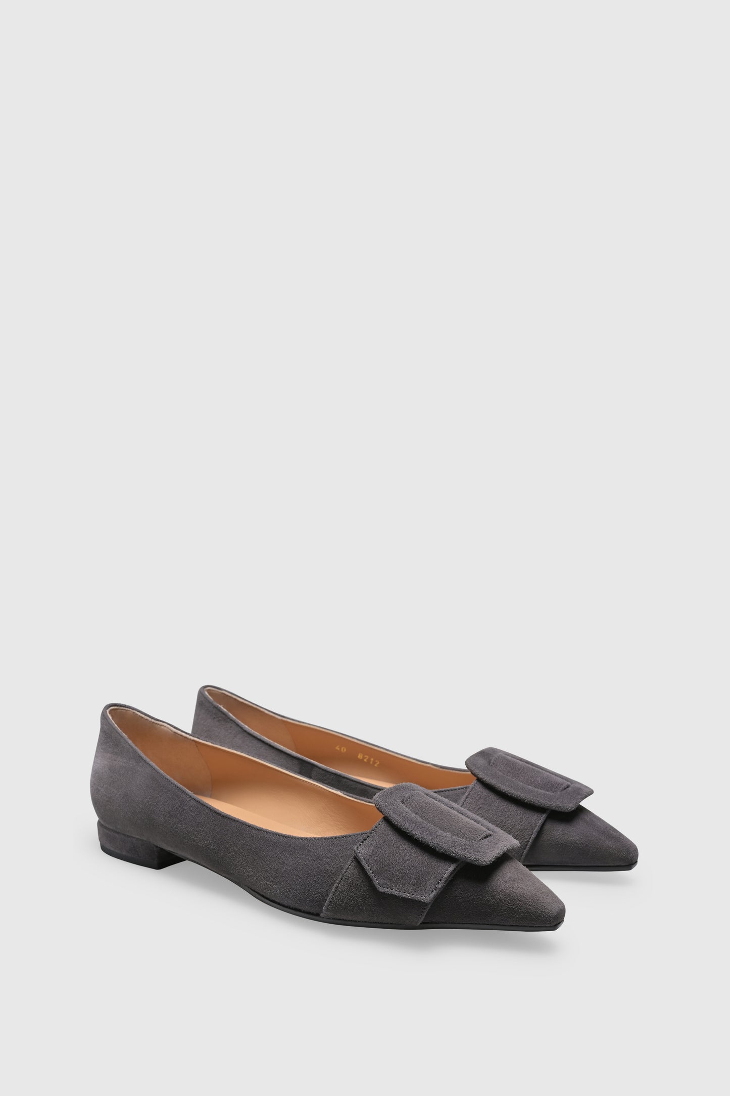 Ballerina 8212 Camoscio Antracite