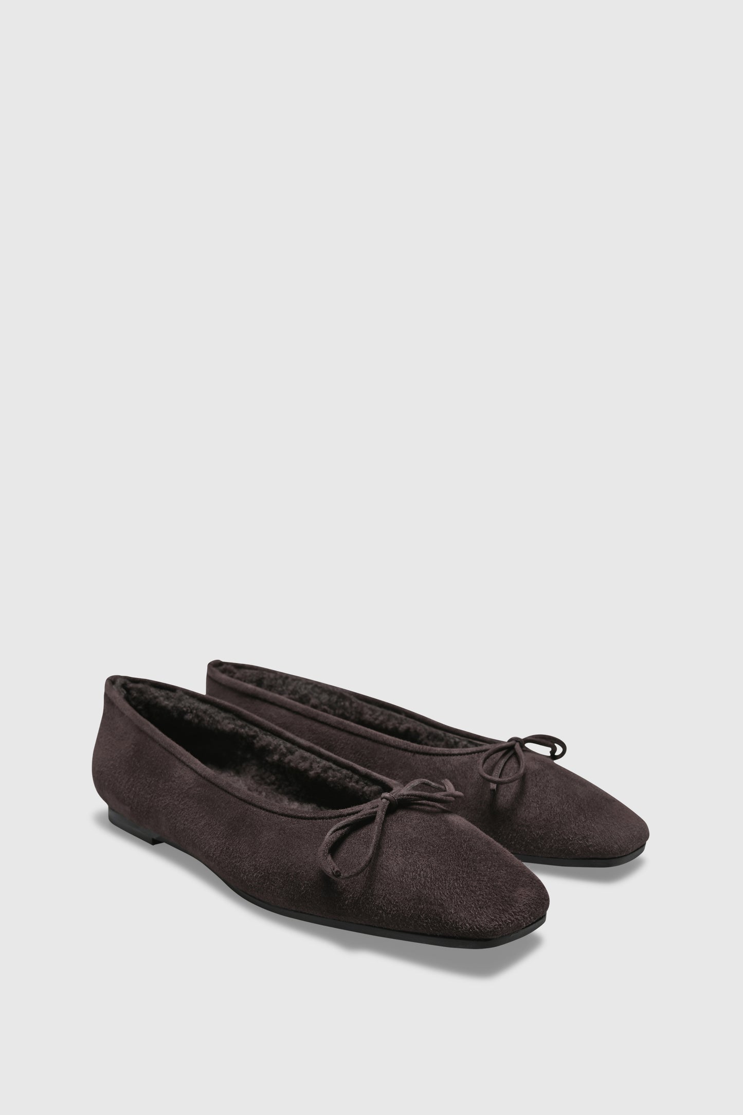 Ballerina 9551 Camoscio Chocolate Shearling Chocolate