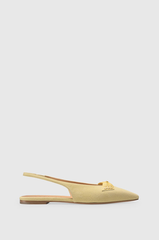 Slingback 9571 Camoscio Lime