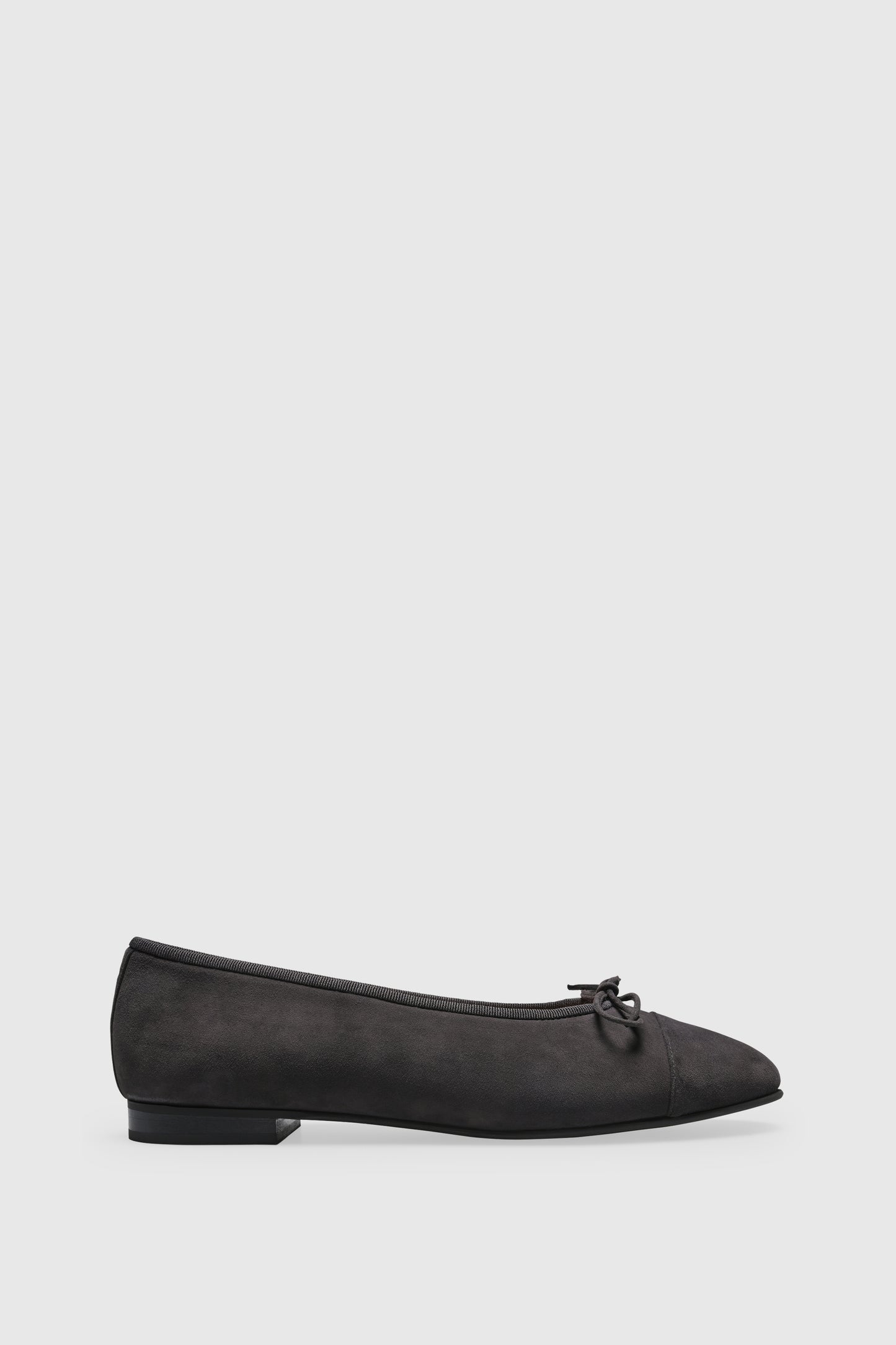 Ballerina 963 Camoscio Charcoal
