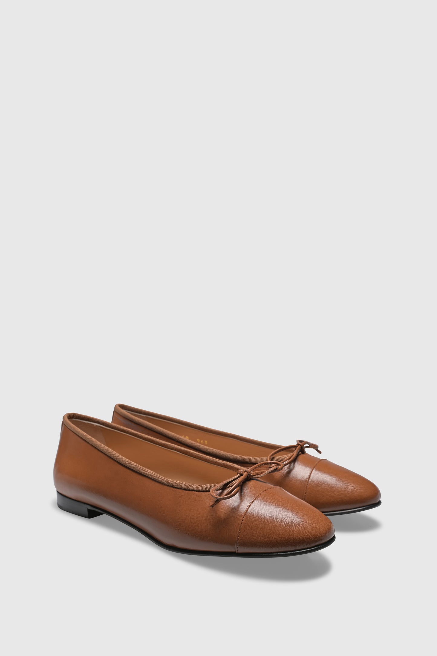 Ballerina 963 Capretto Cognac