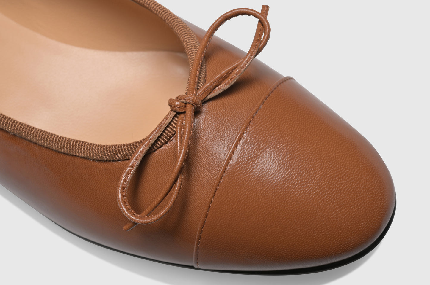 Ballerina 963 Capretto Cognac