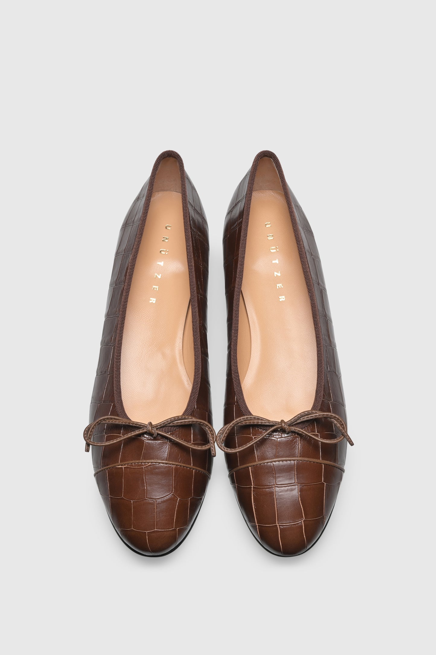 Ballerina 963 Cocco Stampato Chocolate