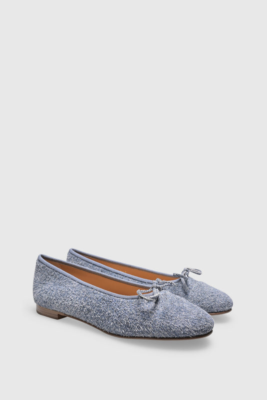 Ballerina 963 Fuzzy Velour Light Blue